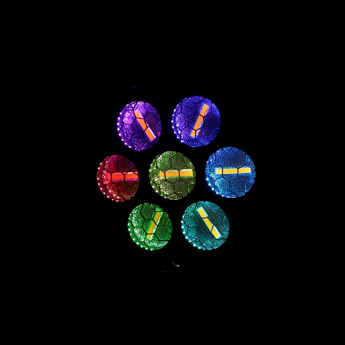 Projecteur Multi-Par Led Retro
