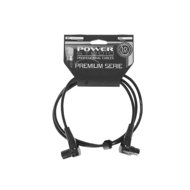 Câble XLR Mâle / XLR Femelle Coudé - 1.5m