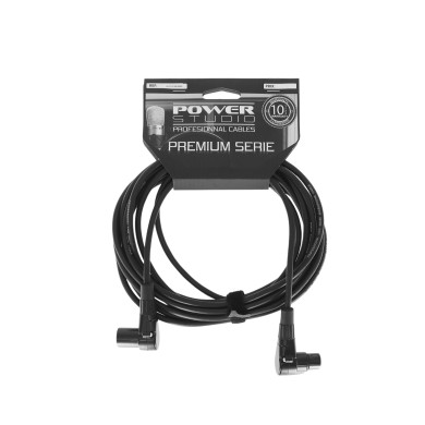 Câble XLR Mâle / XLR Femelle Coudé - 5m