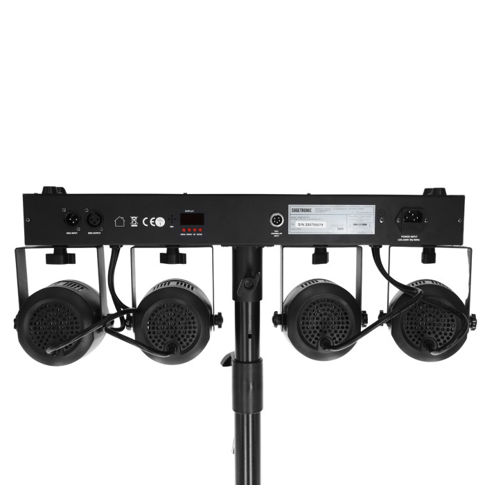 Barre Lighting Multi Effets Avec Pédalier