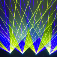 Laser RGB 10W IP65 + Flight Case