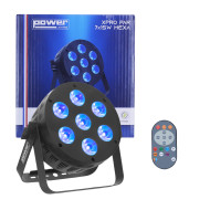 Par Slim 7 Leds de 15W 6-en-1