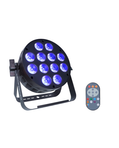 Par Slim 12 Leds de 10W 6-en-1