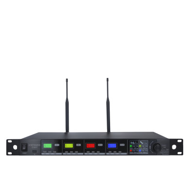 Quadruple Micro Serre Tête UHF - True Diversity Serie