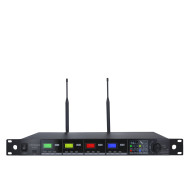 Quadruple Micro Serre Tête UHF - True Diversity Serie