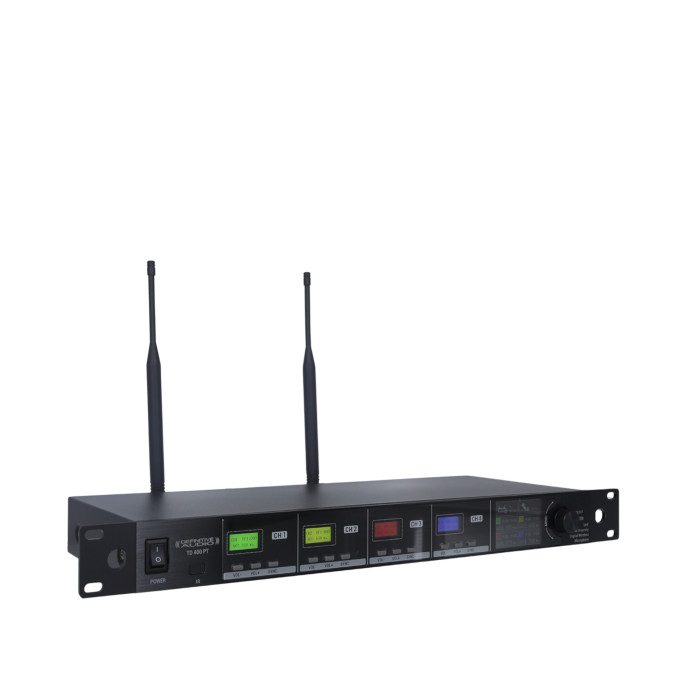 Quadruple Micro Serre Tête UHF - True Diversity Serie