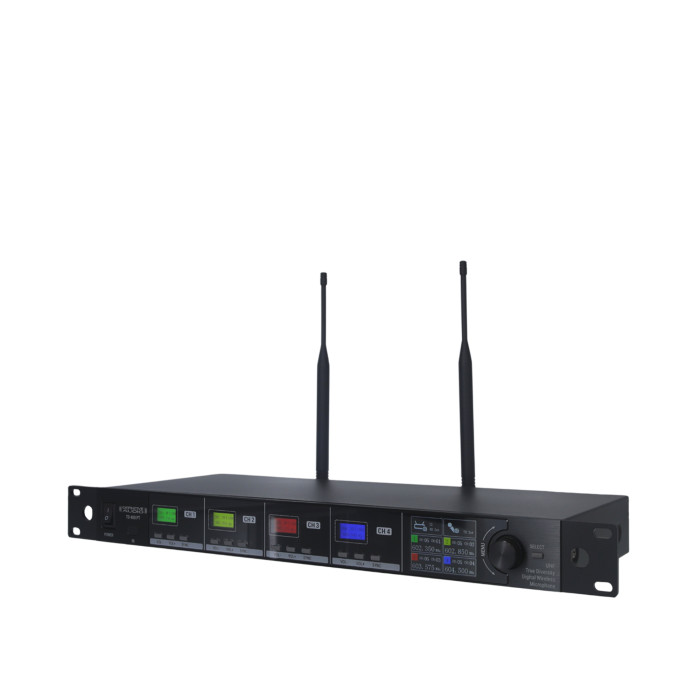 Quadruple Micro Serre Tête UHF - True Diversity Serie