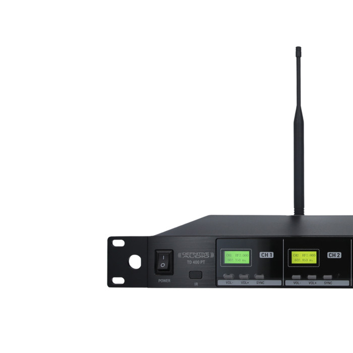 Quadruple Micro Serre Tête UHF - True Diversity Serie