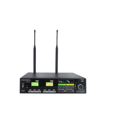 Double Micro Main UHF Demi-Rack - True Diversity Serie