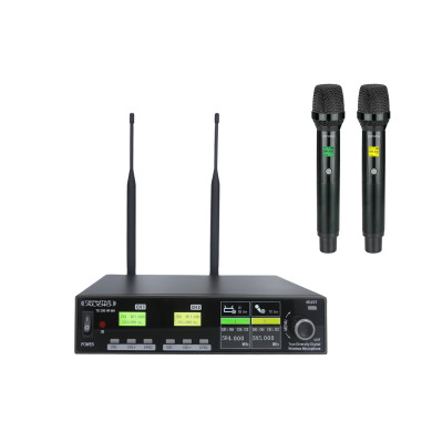 Double Micro Main UHF Demi-Rack - True Diversity Serie