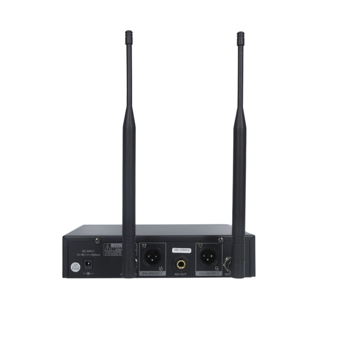 Double Micro Main UHF Demi-Rack - True Diversity Serie