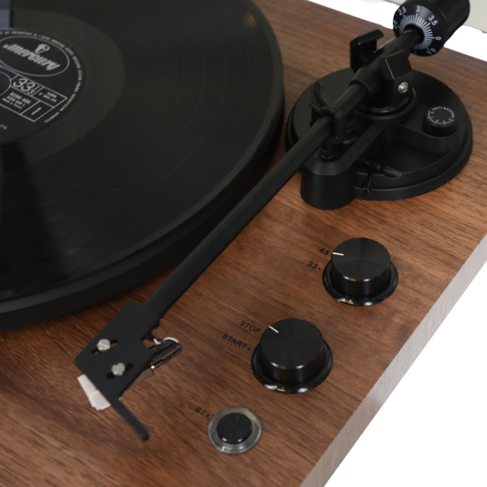 Platine vinyle hifi USB/Bluetooth - Finition Bois Mat