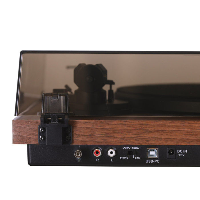 Platine vinyle hifi USB/Bluetooth - Finition Bois Mat