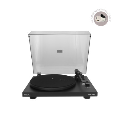 Platine vinyle hifi USB/Bluetooth - Finition Noir Mat