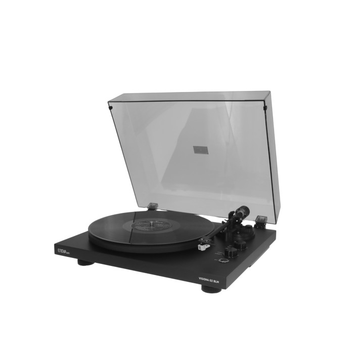 Platine vinyle hifi USB/Bluetooth - Finition Noir Mat