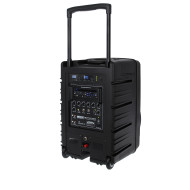 Sono Portable Lecteur CD MP3/SD/USB/DIVX/Bluetooth + 2 Micros Main et 2 Serre-Tête UHF