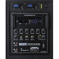 Portable Lecteur CD MP3/SD/USB/DIVX/Bluetooth + 2 Micros Main UHF