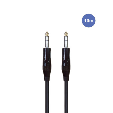 Câble 10m - JACK STEREO Mâle - JACK STEREO Mâle
