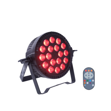 Par Slim 18 Leds De 6W 4-en-1