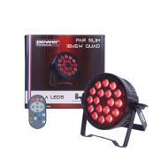 Par Slim 18 Leds De 6W 4-en-1