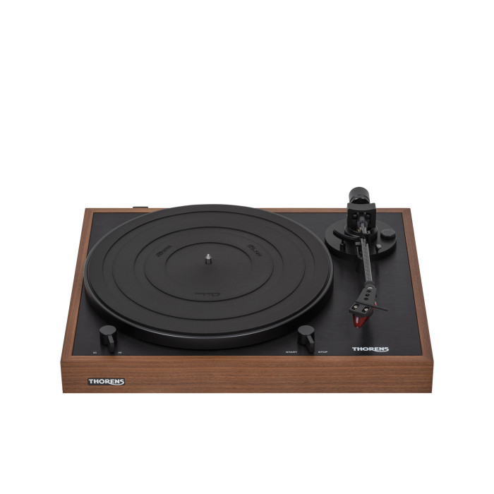 Platine Vinyle Semi-Automatique Avec 2M RED - Finition Bois De Chêne