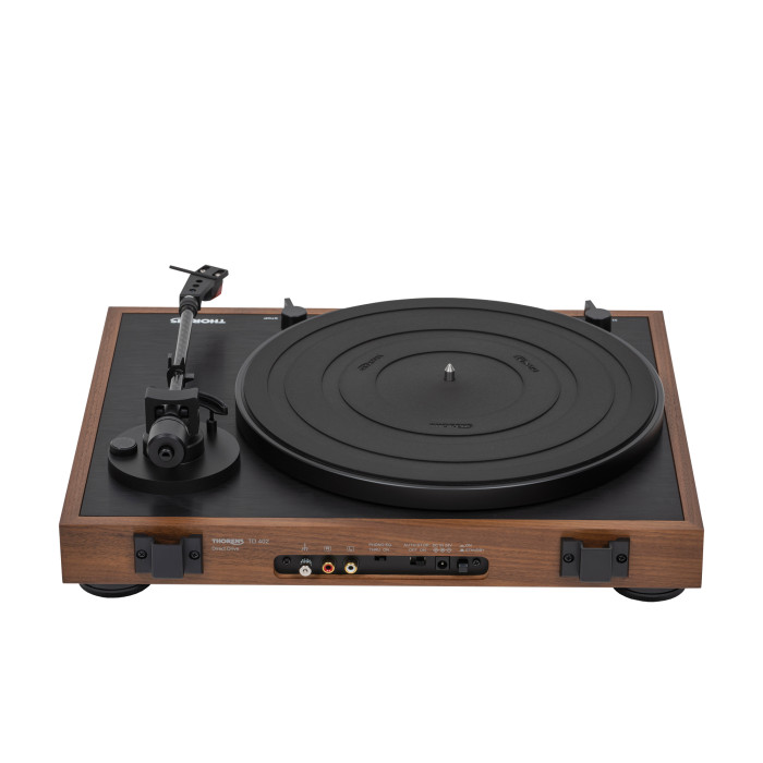 Platine Vinyle Semi-Automatique Avec 2M RED - Finition Bois De Chêne