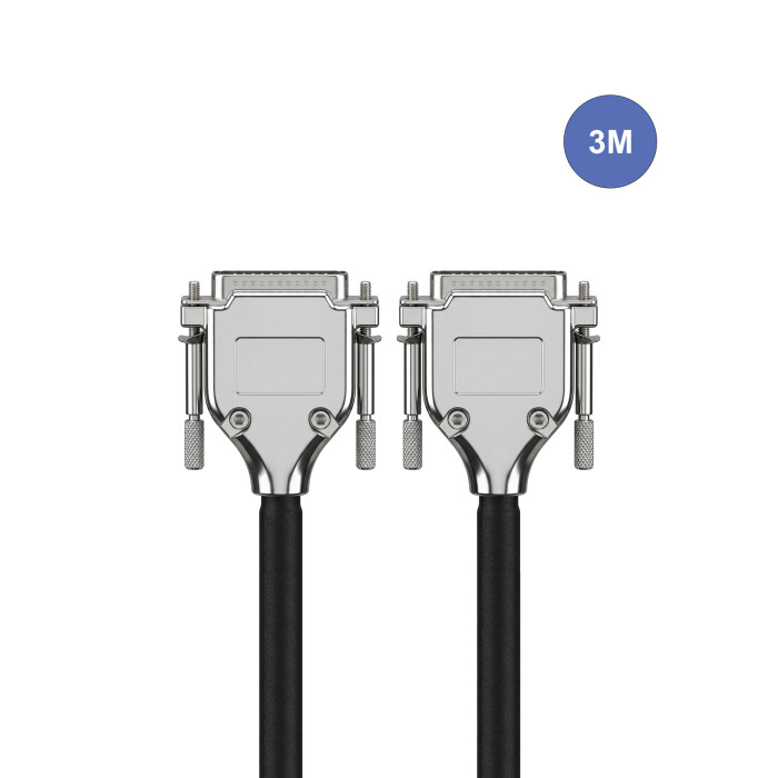 Câble 3m - DB25 Mâle - DB25 Mâle
