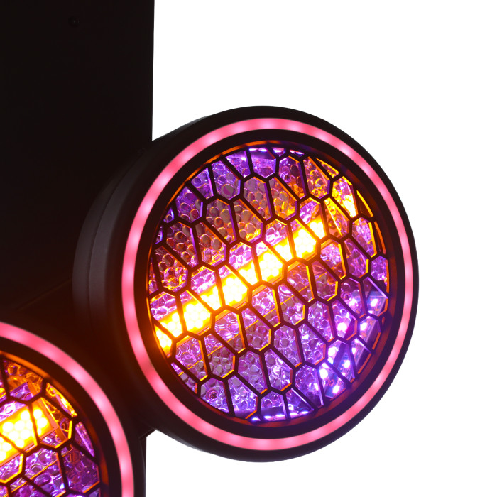Projecteur Multi-Par Led Retro