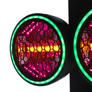 Projecteur Multi-Par Led Retro