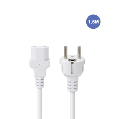 Câble 1,5m - SHUCKO Femelle - Prise Electrique