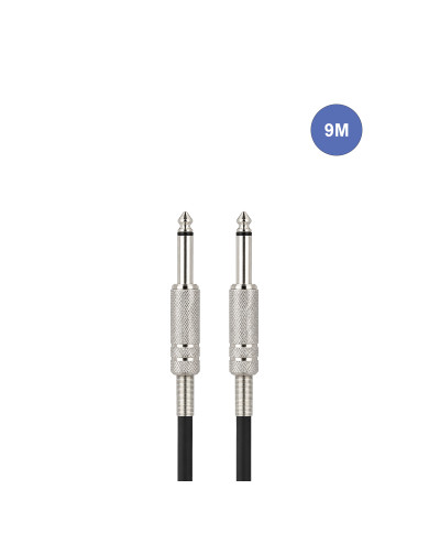 Câble 9m - JACK MONO Mâle - JACK MONO Mâle