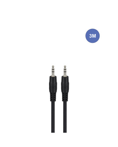 Câble 3m - MINI JACK STEREO Mâle - MINI JACK STEREO Mâle