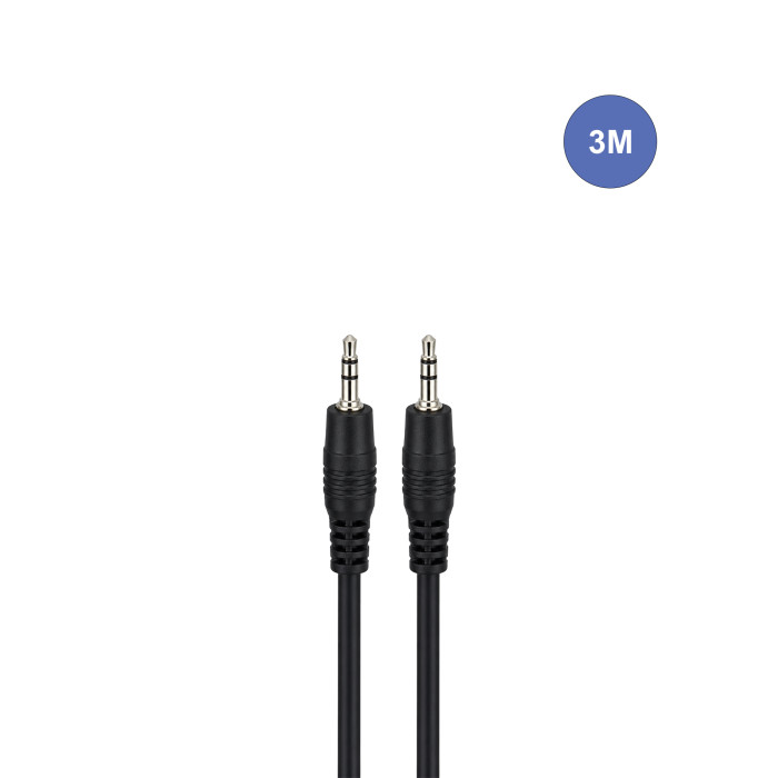 Câble 3m - MINI JACK STEREO Mâle - MINI JACK STEREO Mâle