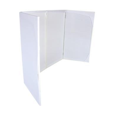 Panneau Décoratif en Lycra Blanc