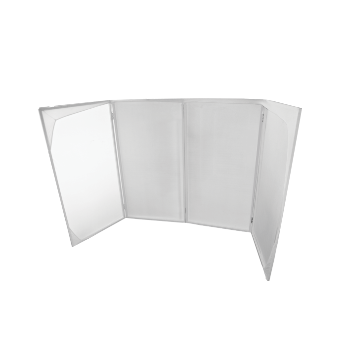 Panneau Décoratif en Lycra Blanc