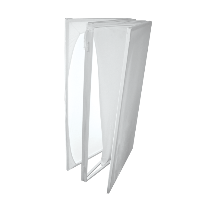 Panneau Décoratif en Lycra Blanc
