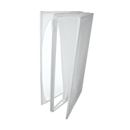 Panneau Décoratif en Lycra Blanc