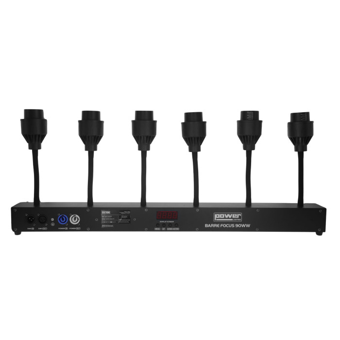 Barre 6 Spots De 15W Blanc Chaud