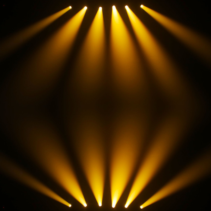 Barre 6 Spots De 15W Blanc Chaud