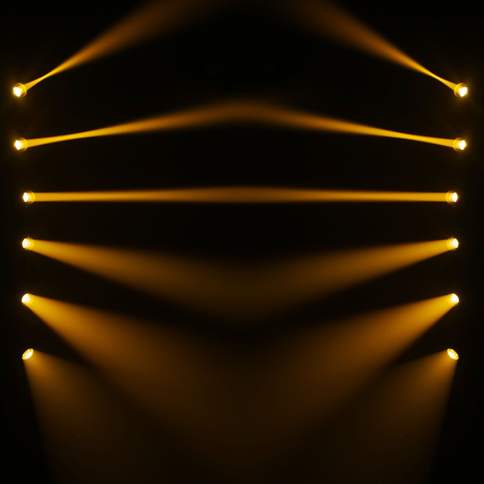 Barre 6 Spots De 15W Blanc Chaud