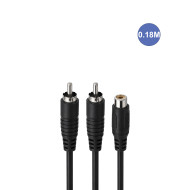 2 Rca Male/ 1 Rca Femelle 0.18m