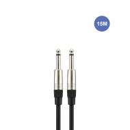 Câble 15m - JACK MONO Mâle - JACK MONO Mâle