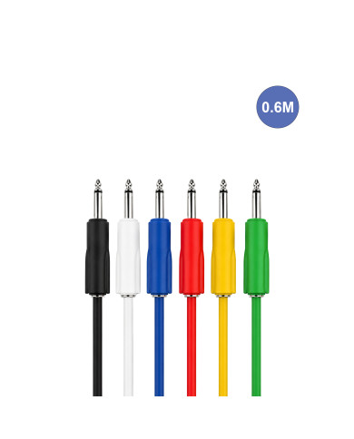 Câble 0,6m - MINI JACK MONO Mâle - GIGOGNE Femelle