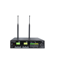 Double Micro Serre Tête UHF Demi-Rack - True Diversity Serie