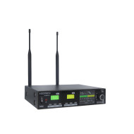 Double Micro Serre Tête UHF Demi-Rack - True Diversity Serie