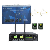Double Micro Serre Tête UHF Demi-Rack - True Diversity Serie