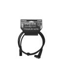 Câble XLR Mâle droit / XLR Femelle coudé - 1,5m