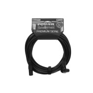 Câble XLR Mâle droit / XLR Femelle coudé - 10m