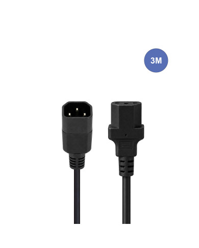 Câble d'Alimentation 3m - SHUCKO Mâle - SHUCKO Femelle