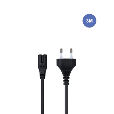 Câble 3m - SHUCKO Femelle - Prise Electrique